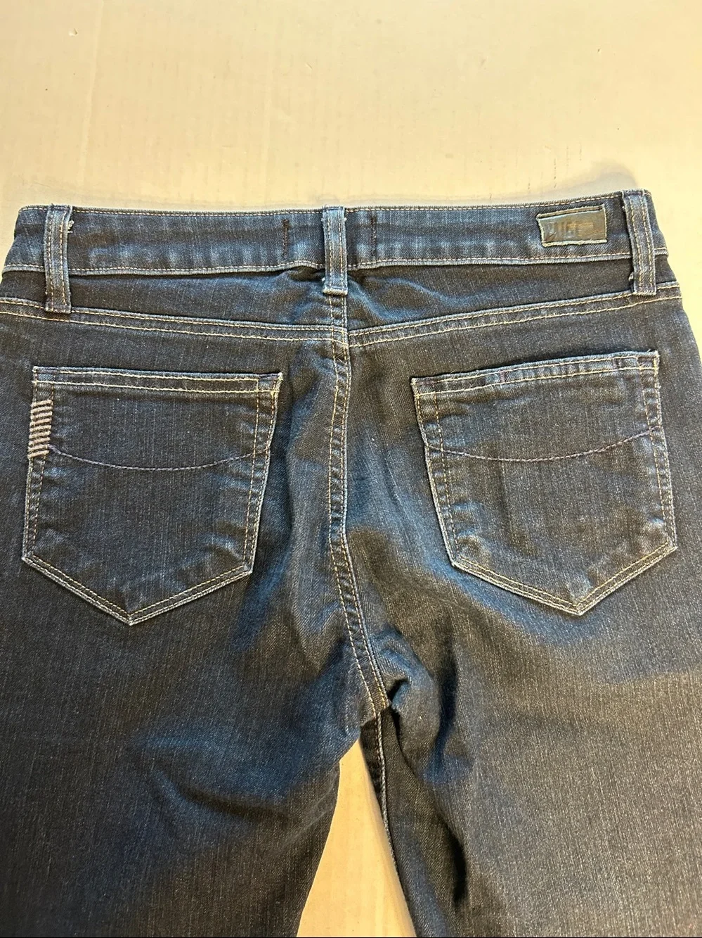 Paige Skyline Skinny Twilight Denim Jean. Sz 27